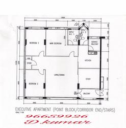 Blk 717 Pasir Ris Street 72 (Pasir Ris), HDB Executive #130314292